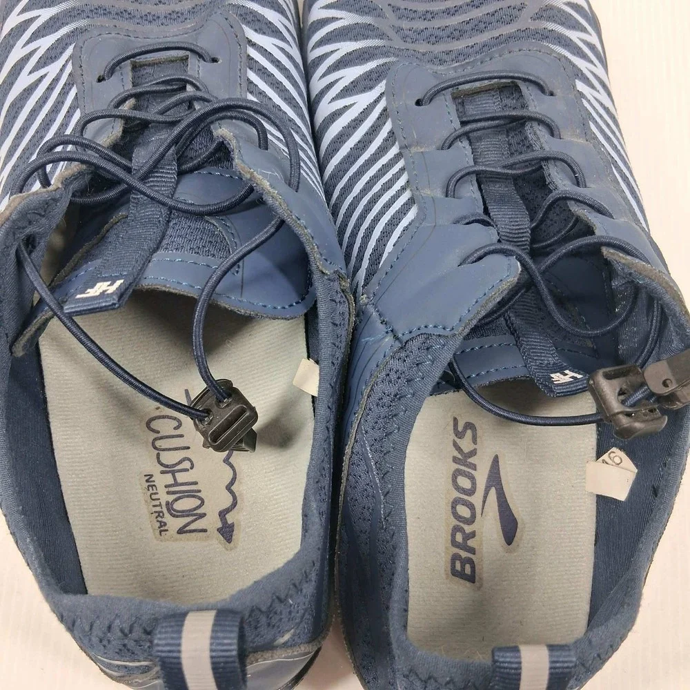 Brooks HF PureProject Minimalist‎ Running Shoes Navy Blue Mens 46 Toggle Lace
